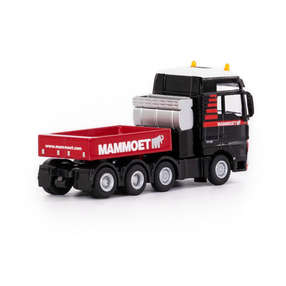 Полесье Модель инерционная Тягач Man TGX XXL 8X4 серии Mammoet toys+  Балласт купить в Уфе