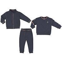 Mayoral Спортивный костюм  для мальчика 3 предмета / возраст 5 лет/ цвет темно- синий					