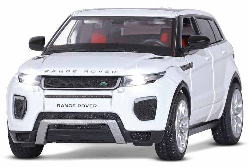 Автопанорама Инерционная металлическая машинка Range Rover Evoque / цвет белый