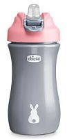 Chicco Поильник Pop Up Cup, с 2 лет / цвет розовый
