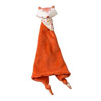 Tikiri Игрушка-платочек с головой из натурального каучука Лиса