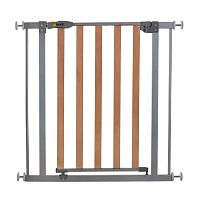 Hauck Детские ворота безопасности Wood Lock Safety Gate (для проема 75-80 см) / цвет silver					