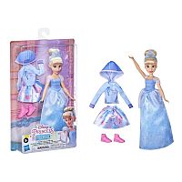 Hasbro Кукла Принцессы Дисней Комфи Золушка, 2 наряда					