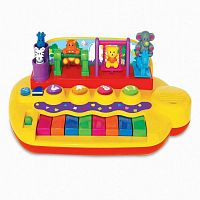 Kiddieland Развивающая игрушка "Пианино с животными на качелях"					