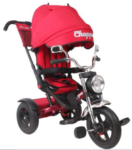 Q-Play Трехколесный велосипед Chopper 2024 / цвет красный