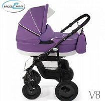 Детская коляска 2в1 maEma Vili (маЭма Вили) /  Фиолетовая V8					