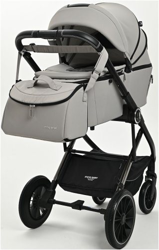 Ining Baby Коляска 2 в 1 KR350 / цвет light grey (светло-серый)