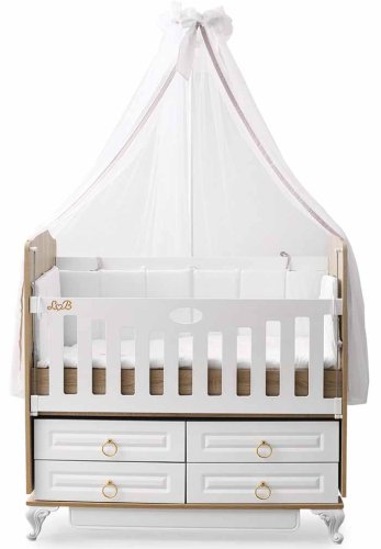 Lovely baby Кровать Esla / цвет белый