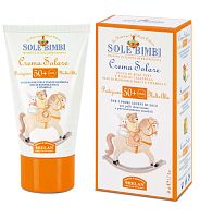 Helan Солнцезащитный крем с высоким фактором защиты Sole Bimbi SPF 50, 50 мл					