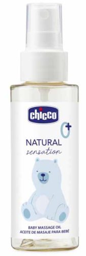 Chicco Масло массажное Natural Sensation, 100 мл