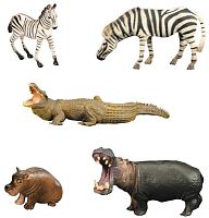 Паремо Фигурки из серии "Мир диких животных", 5 предметов					