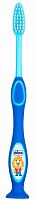 Chicco Зубная щетка с эргономичной ручкой / цвет голубой