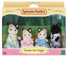 Sylvanian Families Игровой набор "Семья Черно-Белых Кошек"					