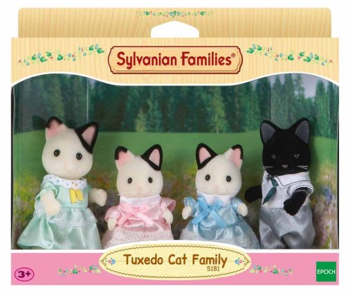 Sylvanian Families Игровой набор "Семья Черно-Белых Кошек"