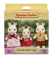 Sylvanian Families Семья Шоколадных кроликов (3 фигурки)					