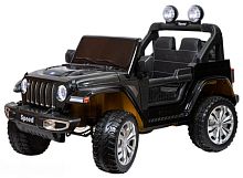 Toyland Электромобиль Jeep Rubicon / цвет черный, краска					
