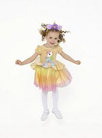 Батик Карнавальный костюм для девочек Единорожка малютка / рост 92 см, от 2 лет / цвет желтый					