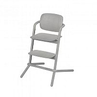 Cybex Детский стульчик для кормления Lemo Wood / Storm Grey / цвет серый