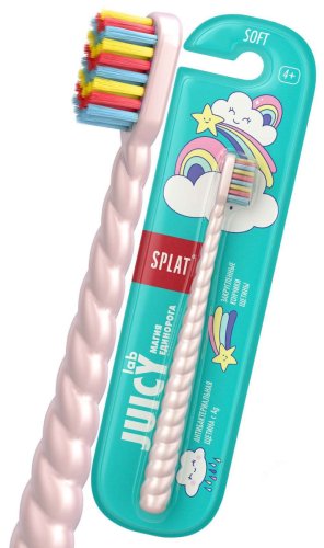 Splat Зубная щётка детская мягкая Juicy Lab Магия единорога