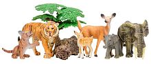 Паремо Фигурки серии "Мир диких животных", 9 предметов					