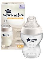 Tommee Tippee Бутылочка Closer to nature, 0+, 260 мл					